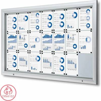 Jansen Display venkovní vitrína typu T 21 x A4