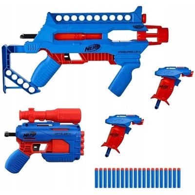Nerf Alpha Strike 4 blastre a šípky