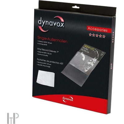 Dynavox Vinyl Record Outer Sleeves HDPE - 7": Kvalitní silné vnější obaly 50 ks