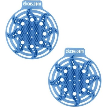 POWËRSCREEN Pisoárové sitko tmavomodré vôňa fresh 2ks