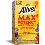 Nature's Way Alive Max6 Potency Multivitamin, без желязо, 90 капсули, Nature's Way