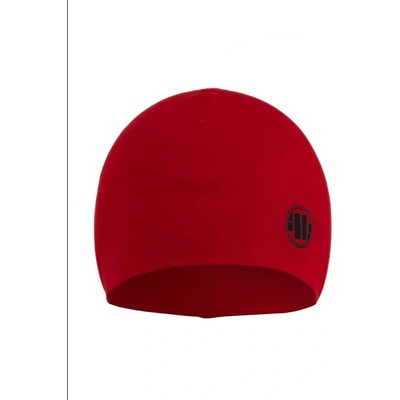 Pitbull West Coast zimná čiapka pletená Small Logo red