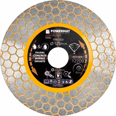Powermat Diamantový řezný kotouč 125 mm PM-TDCS-1256T