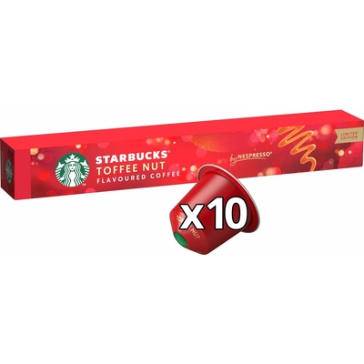 Starbucks Nespresso Toffee Nut Flavoured Coffee 10 ks – Hledejceny.cz