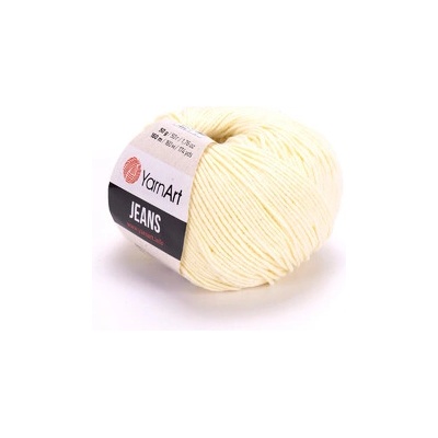 YarnArt Jeans 86 - vanilková