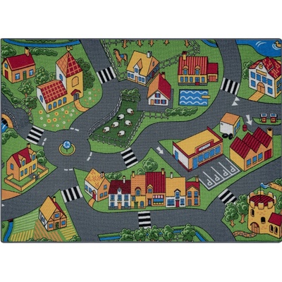 Makro Abra Rebel Roads Country life 90 Vesnice Cesta šedý