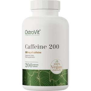OstroVit Caffeine 200 mg VEGE, 200 Tablets