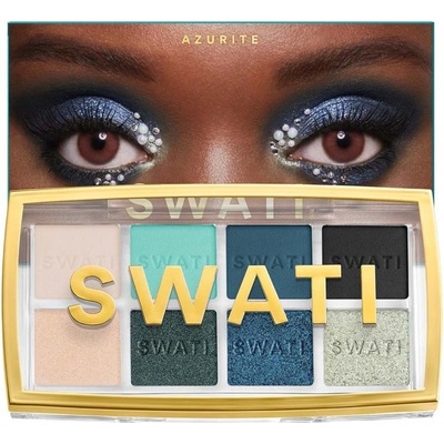 Swati Paletka očních stínů Eye Shadow Palette Azurite 16 g