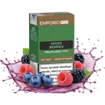 Emporio Pod kapsle Mixed Berries 20mg