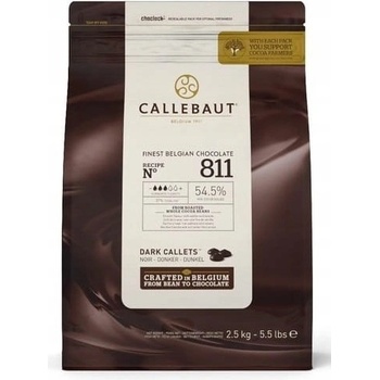 Callebaut 811 Čokoláda horká 54,5% 1kg
