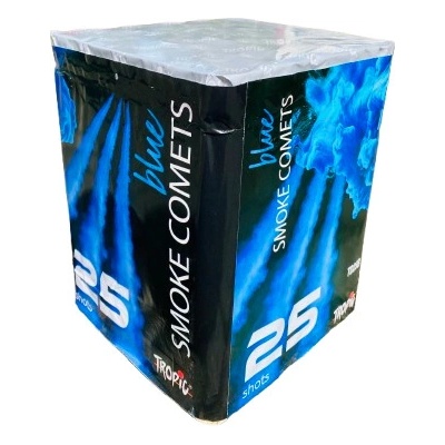 Tropic Dýmová baterie 25 ran BLUE dýmová baterie TD25 Blue