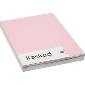 KASKAD Декоративен картон KASKAD A/4 160 g пастел в смесени цветове 5x25 листа 621102 (K25) (621102 (K25))