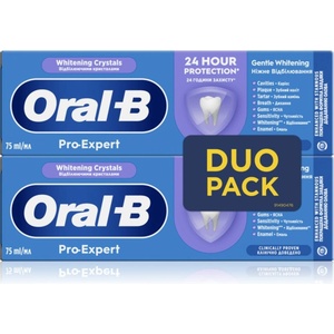 Oral-B Pro Expert Gentle Whitening избелваща паста за зъби 2x75ml