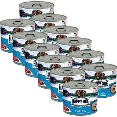 Happy Dog Wild Pur Sweden divina 12 x 200 g