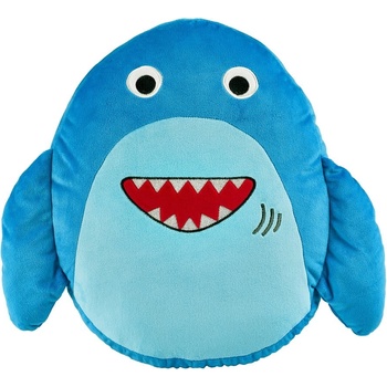 Catherine Lansfield Плюшена детска възглавница Sheldon the Shark - Catherine Lansfield (BD/59731/W/3DCU/NB)