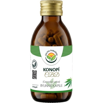 Salvia Paradise Konopí CBD Cannabis sativa kapsle 120 ks