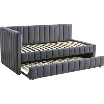 Sconto Dirby s výsuvným lôžkom tmavosivá