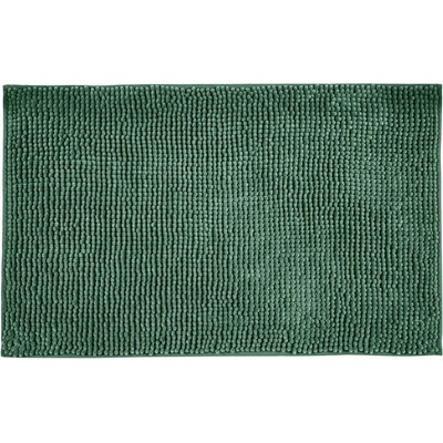 Allstar Тъмнозелена текстилна постелка за баня 50x80 cm Chenille - Allstar (70261400)