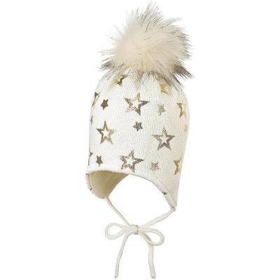 Sterntaler Бебешка зимна шапка със звезди, Sterntaler