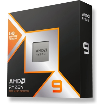 Процесор AMD Ryzen 9 9900X3D 5.5GHZ AM5 12C/24T 120W 140MB, без охладител и оригинална опаковка - 100-000001368 (100-000001368)