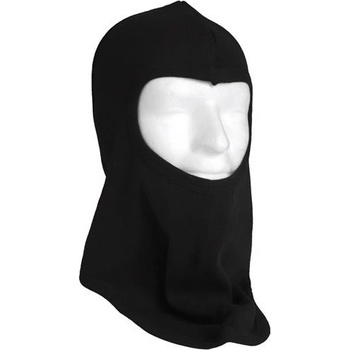 Kukla MFH bavlnená tenká Balaclava 1 otvor čierna