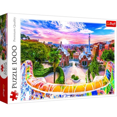 Trefl Západ slunce nad Barcelonou Španělsko 1000 dílků