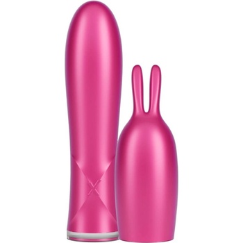 Durex Tease & Vibe dobíjecí tyčový se stimulátorem klitorisu růžový