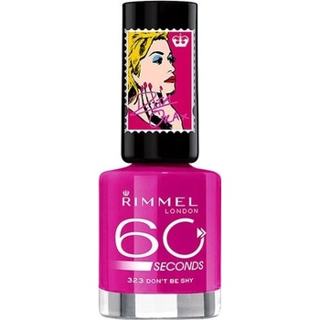 Rimmel London 60 Seconds Super Shine Nail Polish By Rita Ora 203 Lose Your Lingerie 8 ml