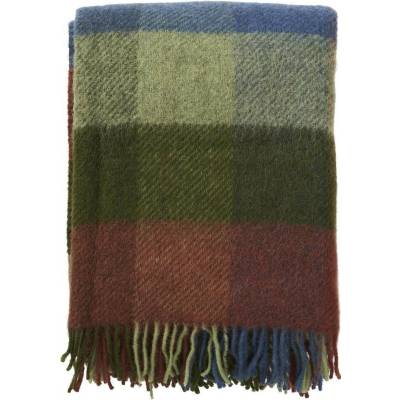 Klippan Vlněný pléd Gotland multi green 130x200