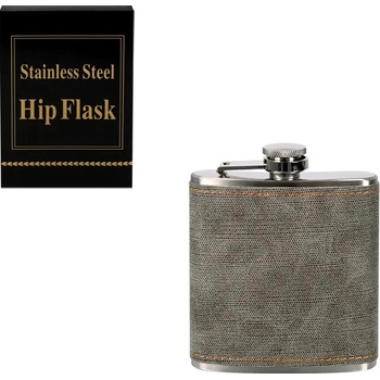 Манерка с кожена обвивка /6 oz = 170 милилитра/ (К85871-2)