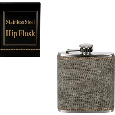 Манерка с кожена обвивка /6 oz = 170 милилитра/ (К85871-2)