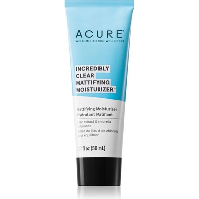 Acure Incredibly Clear hydratační matující krém 50 ml