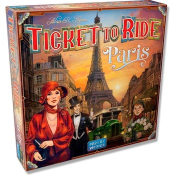 Days of Wonder Настолна игра Ticket To Ride: Paris (българско издание) - Семейна