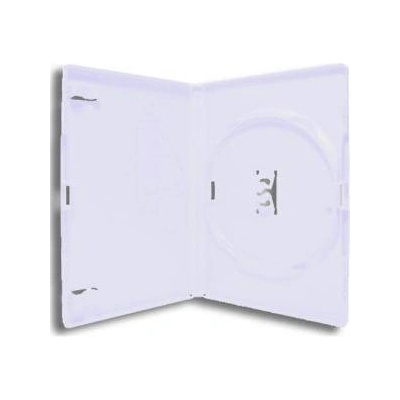 DVD-BOX 14 mm Единична за DVD - Бял