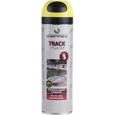 SOPPEC Značkovací sprej TrackMarker fluorescentný žltý 500ml trvanlivosť 3 mesiace
