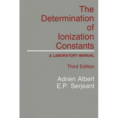 Determination of Ionization Constants