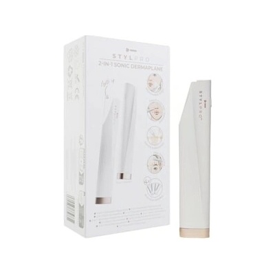 STYLPRO 2-in-1 Light Up Sonic Dermaplane & Trimmer Ultrazvukový peeling Unisex 1