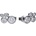 Diamonfire Luxusné strieborné náušnice E5780