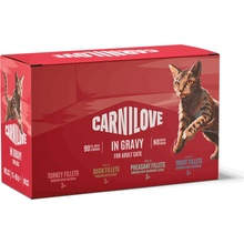 CARNILOVE Cat POUCH GRAVY MULTIPACK 12x 85 g