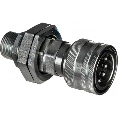 Hydraulická rýchlospojka Euro nástrčka dlhá M22x1,5 vonkajší závit, starý typ adaptéra 504900 7241-A Waryn.