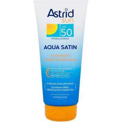 Astrid Sun Aqua Satin Moisturizing Milk от Astrid Унисекс Слънцезащитен лосион за тяло 200мл