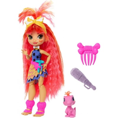 Mattel Cave Club Emberly s dino zvířátkem Flaire