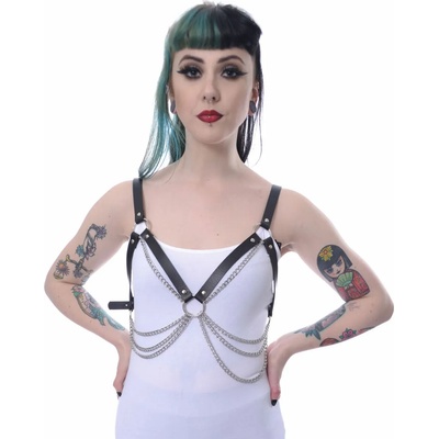 Poizen industries хамут poizen industries - electra - ЧЕРНО/СРЕБРИСТ - poi1160