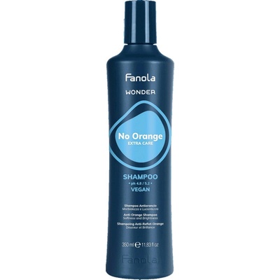 Fanola Wonder No Orange Extra Care Shampoo neutralizujúci šampón pre hnedé odtiene 350 ml