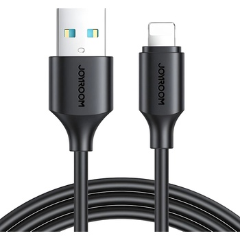 JOYROOM кабел USB на Lightning - 2.4A - 0.25m - черен KP31122 (31122)