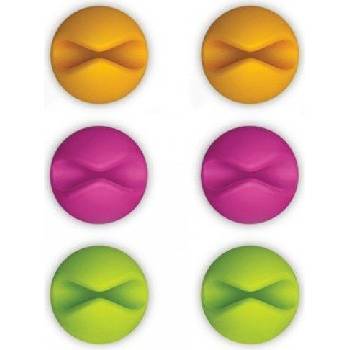 Bluelounge Държач за кабел Cable Drop ярък 6 бр (cd-br-eu)