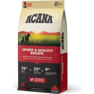 ACANA Acana Heritage Sport & Agility Суха храна за кучета, за спортуващи, 17 kg