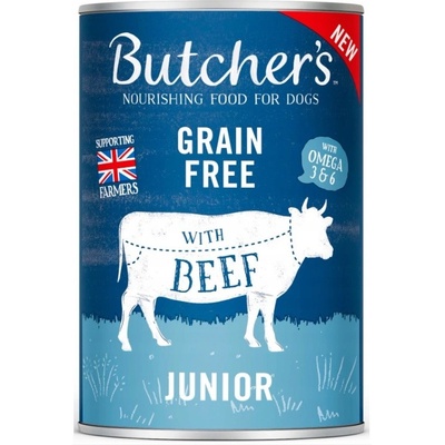 Butcher's Original Junior kúsky hovädzieho mäsa v želé 400 g