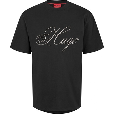 Hugo Мъжка блуза с яка Hugo Hugo Dalent 10272987 01 Polo Shirt Mens - Black