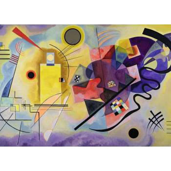 Ravensburger - Puzzle Kandinsky Wassily: Yellow, red, blue - 1 000 piese